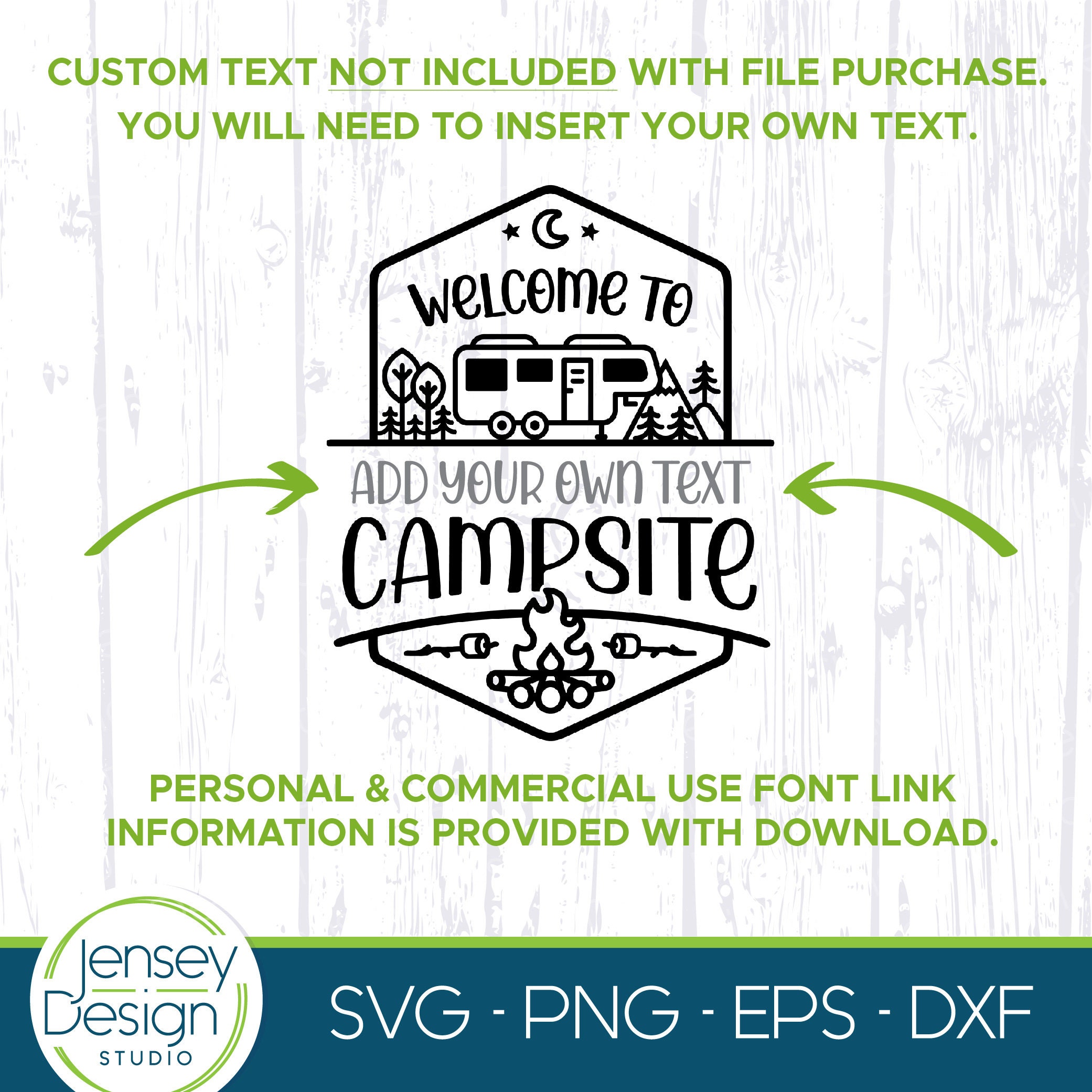 5th / Fifth Wheel Camper Svg, Family Name Welcome Sign Png, RV Camping ...