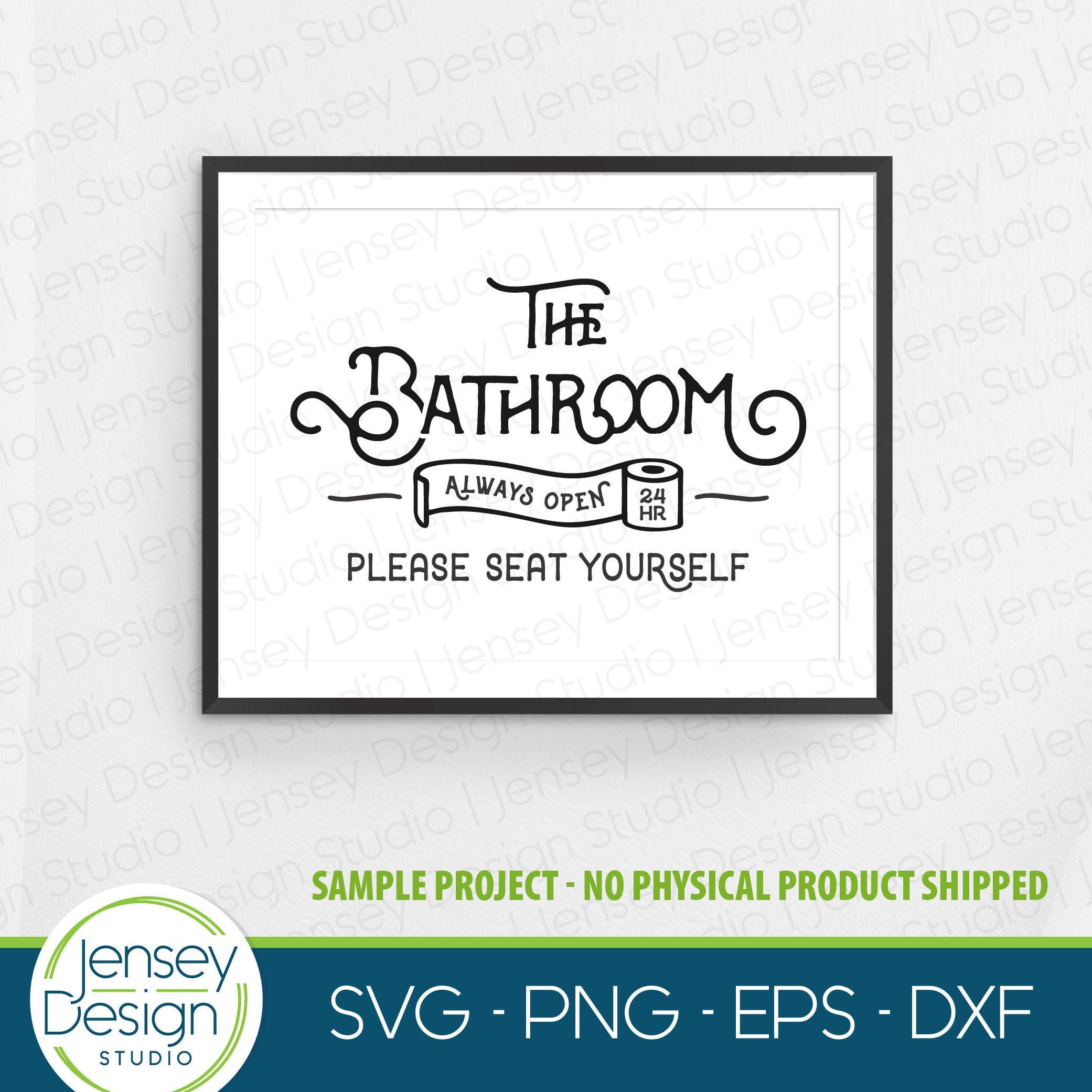 The Bathroom Open 24 Hours - Etsy