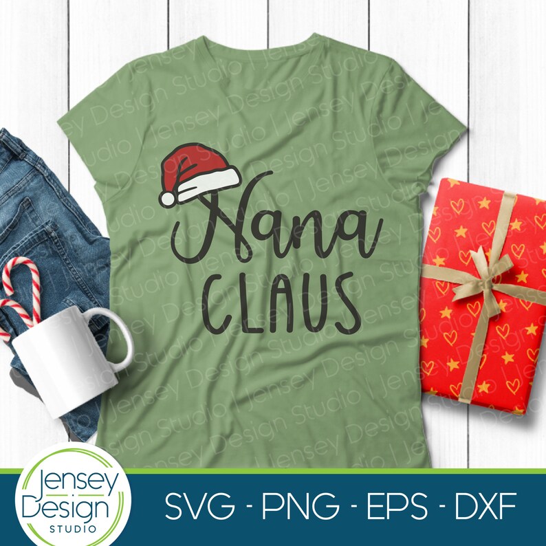 Download Nana Claus svg Funny Nana svg Santa Claus svg Christmas | Etsy