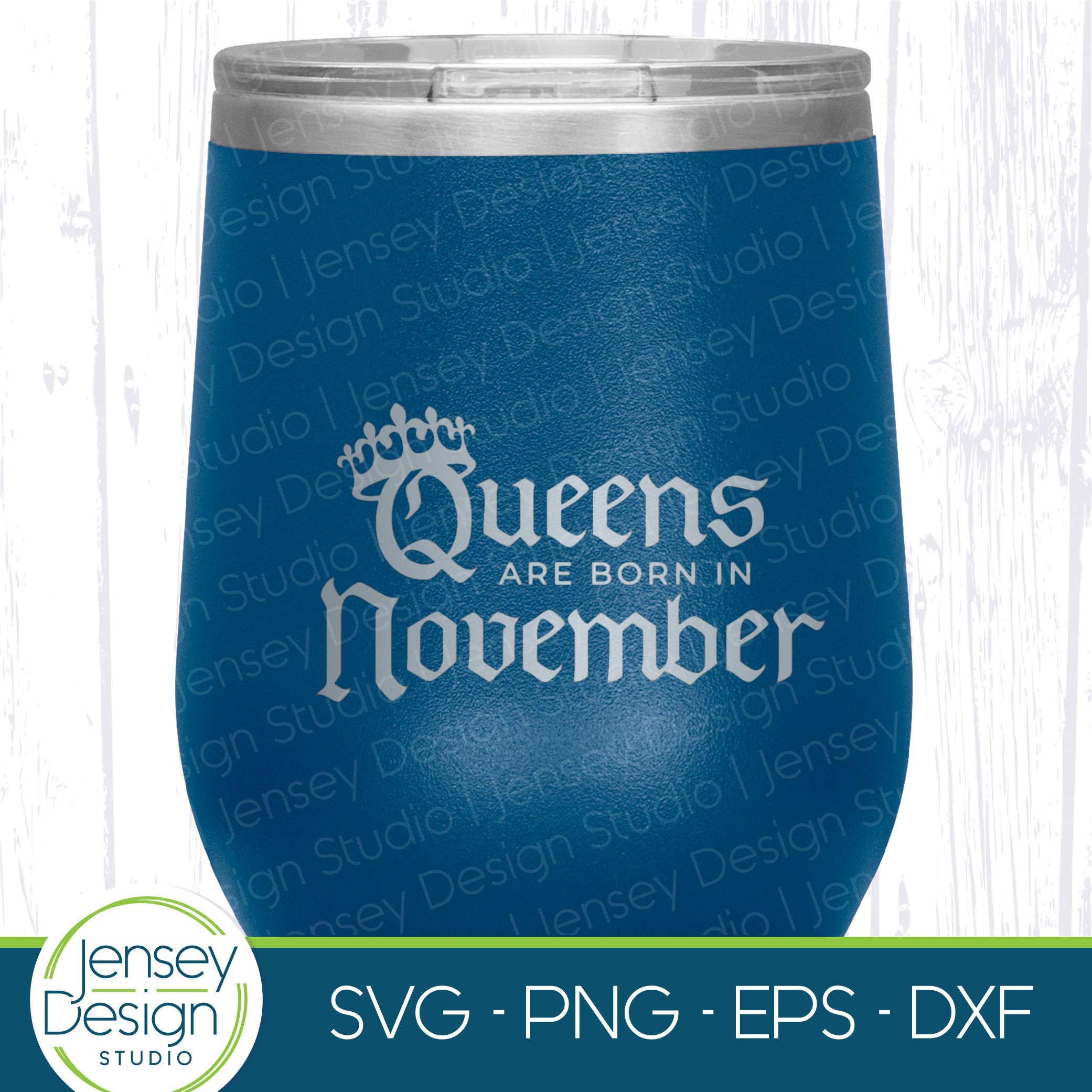 Queens Are Born in November Svg, Birthday Queen With Crown, Women T ...