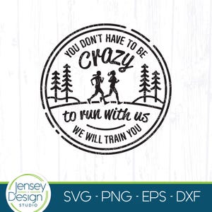 Funny Running Women svg, 5k Fun Run Crew png, Cross Country Friends or Track Team Runner Group T-Shirt Design, Jogging Clipart Download