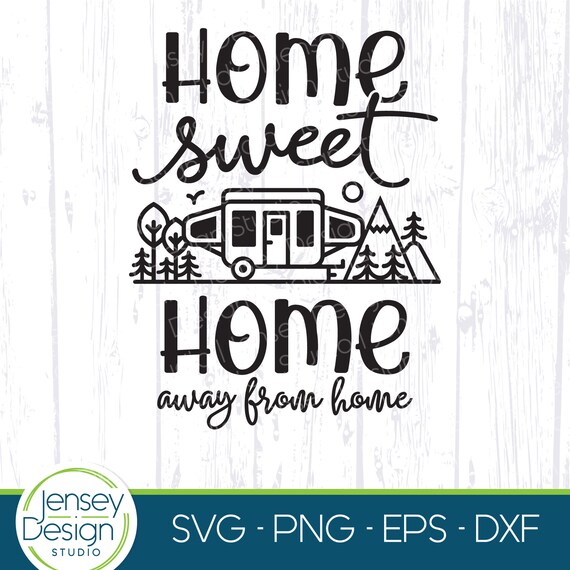 Home Sweet Pop up Camper Svg Camping Svg Welcome Sign - Etsy Canada