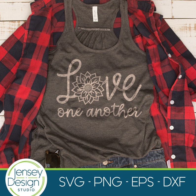 Download Love One Another svg Quote svg Inspirational Saying svg | Etsy