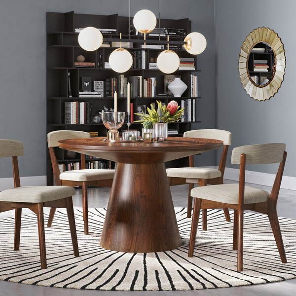 Round Dining Room Table Etsy