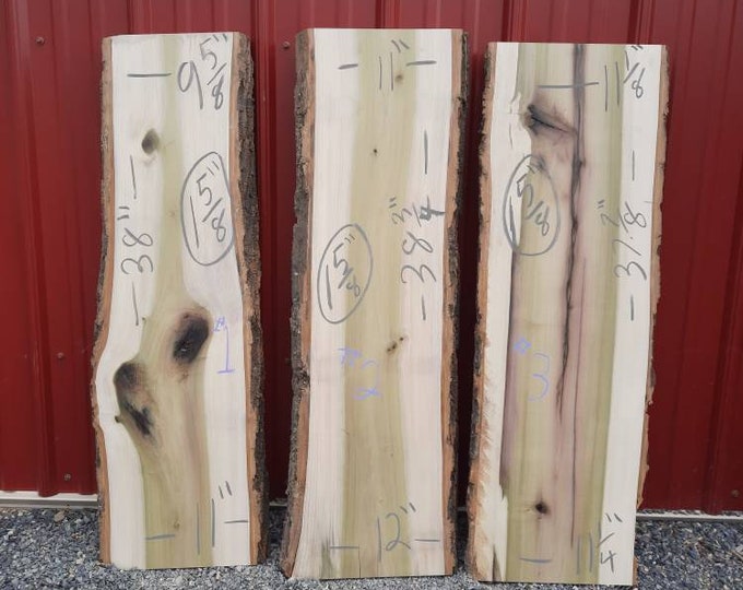 Kiln Dried Live Edge Poplar. Price is per Slab. Slab Number 2 is Sold. Etsy