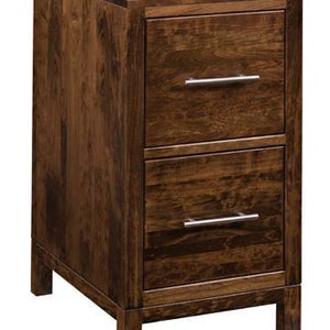 Handcrafted Cherry File Cabinet