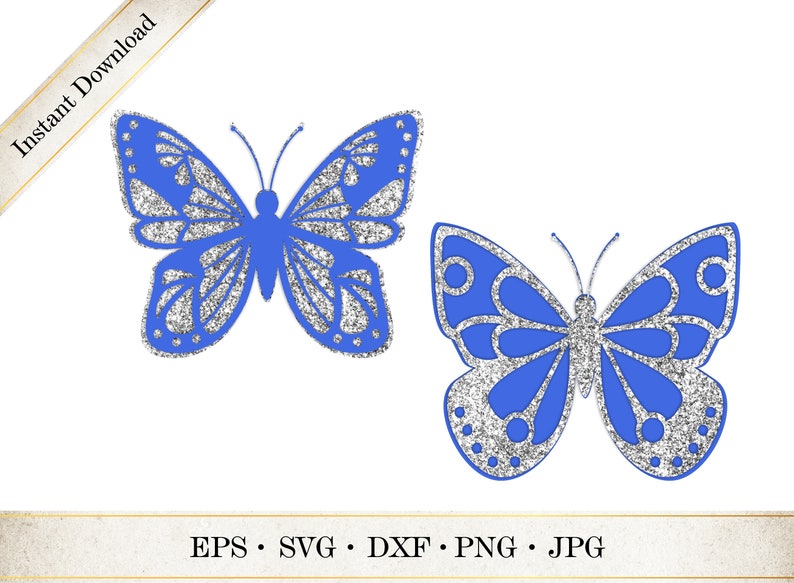 Download Butterfly Clipart Butterfly Monogram Frame Butterfly Papercut Template Butterfly Svg Butterfly Heart Cut File Commercial Use Clip Art Art Collectibles Safarni Org