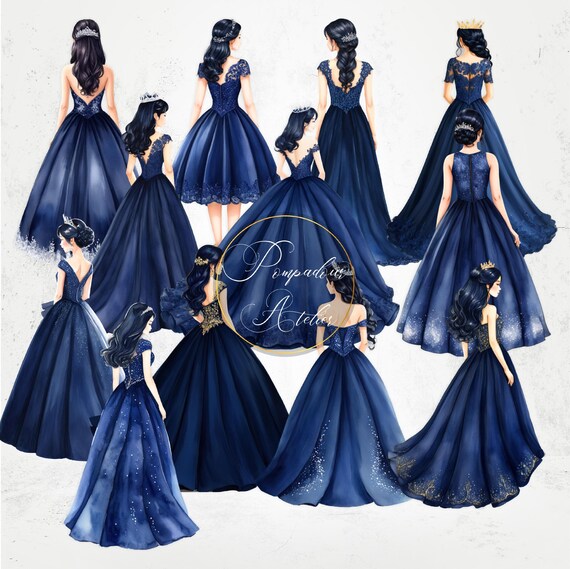 navy blue dresses for quinceanera Navy Blue Quinceanera Dresses Court Train Lace Appliques Corset Sweet 15 16