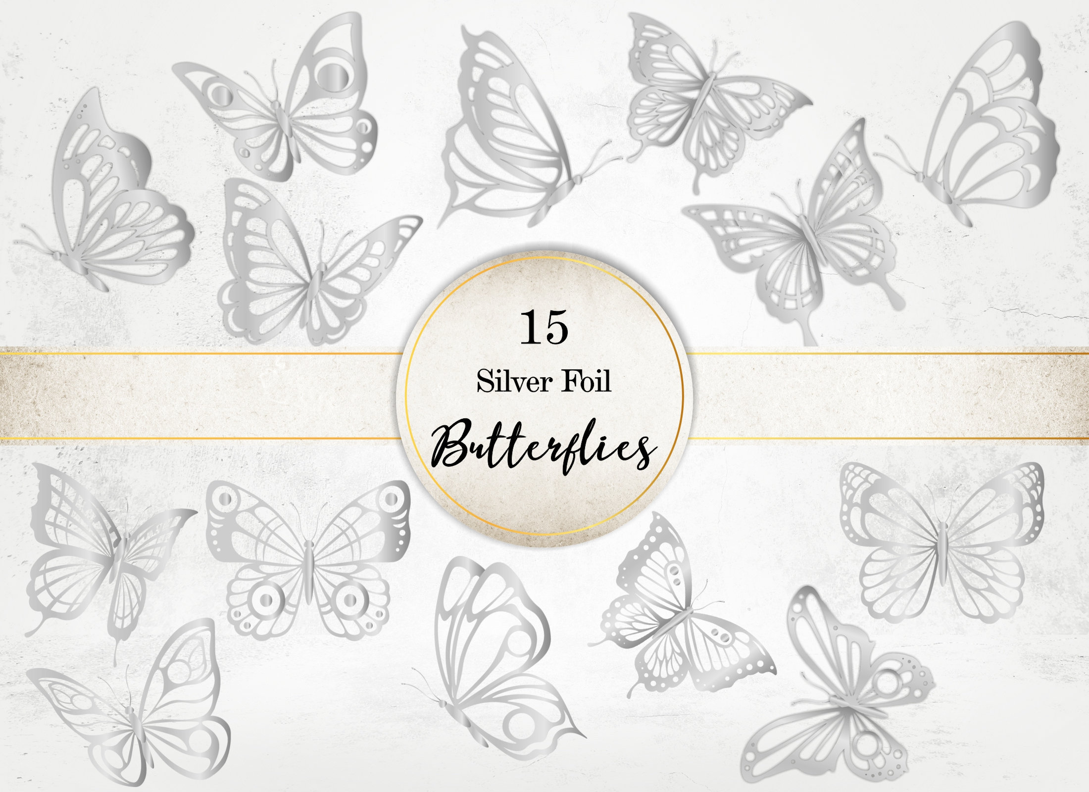 hegibaer 25 Neue Silberne Verschlüsse Butterfly Clips für Badge