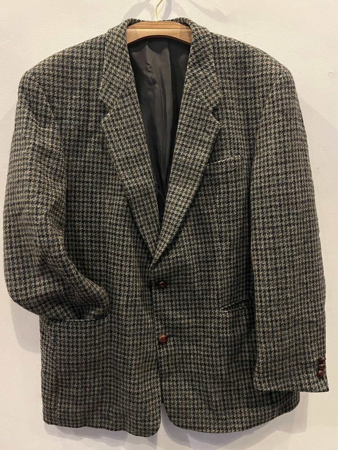 Harris Tweed Blazer, 100% Genuine scottish Wool. Severin Model - Etsy ...