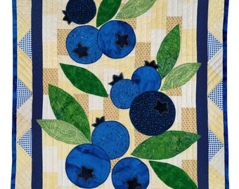 9 Wild Blueberries Quilt Pattern