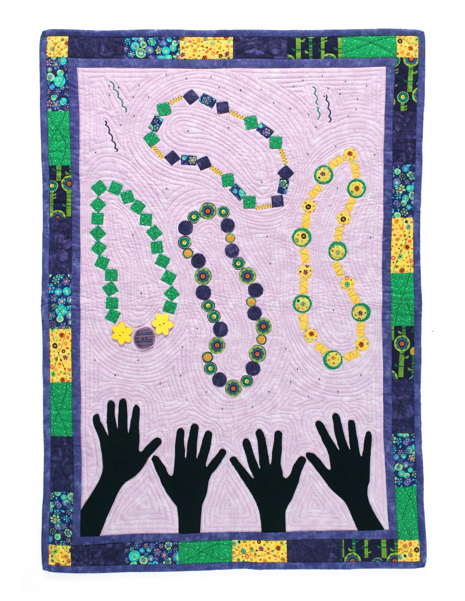 mardi gras quilt fabric