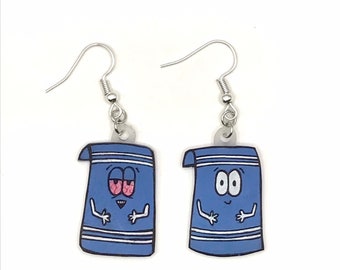 Towelie Inspired Earrings