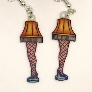Leg Lamp Earrings