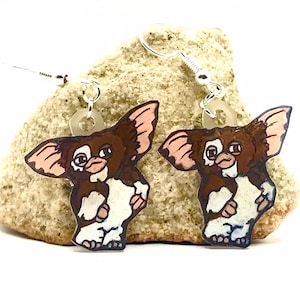 Gremlins Gizmo geïnspireerde oorbellen