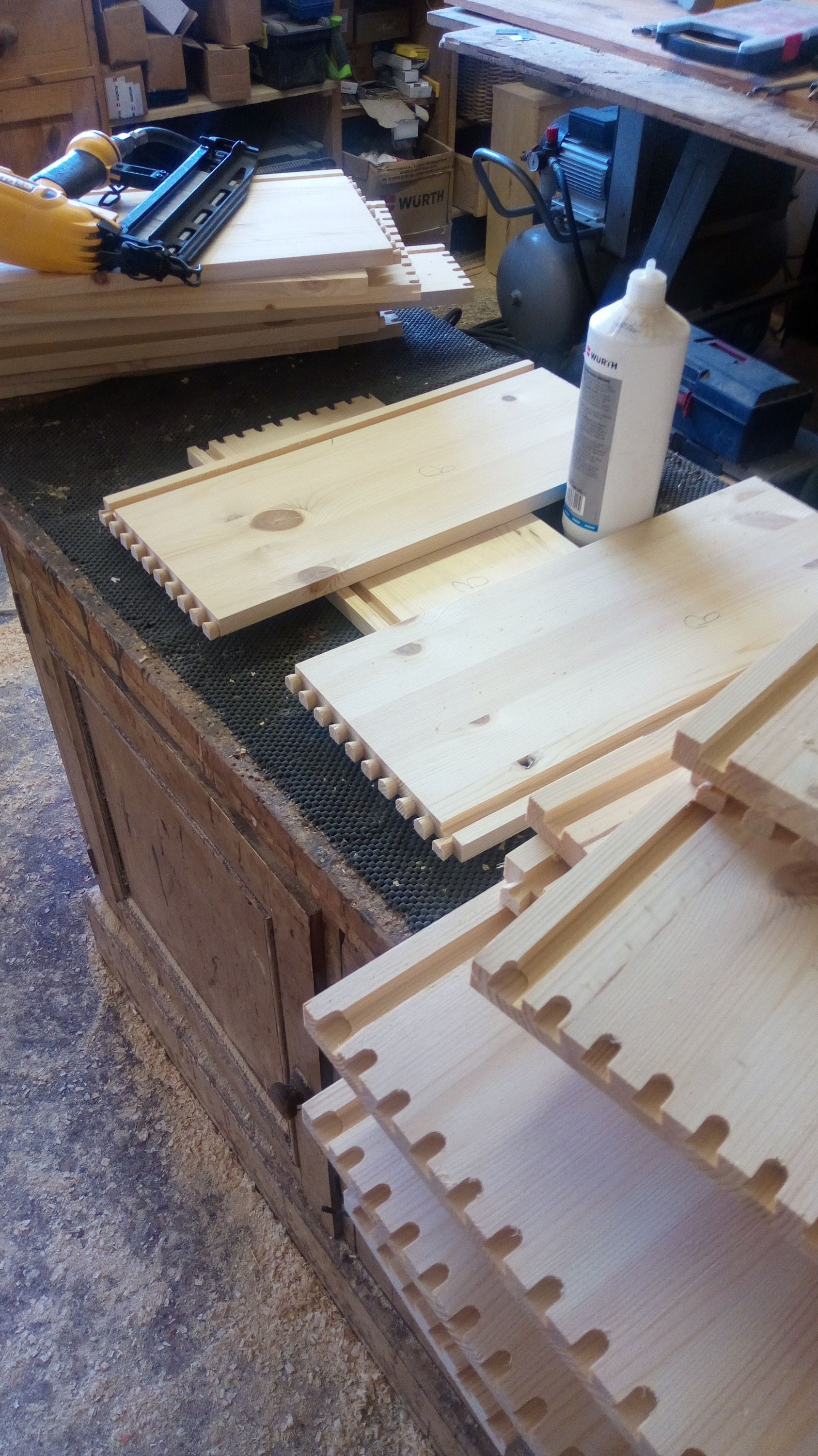Handmade Double Belfast Sink Unit With Wide Board Oak Worktops - Etsy