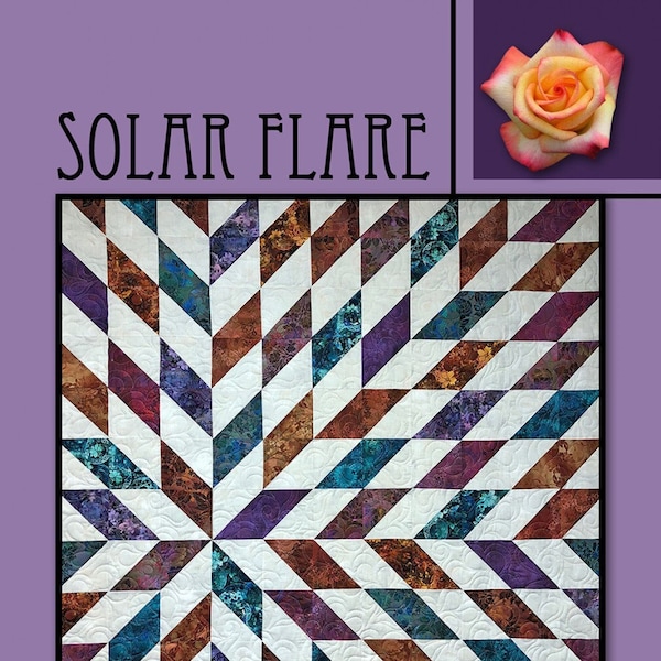 Solar Flare || Villa Rosa Designs || Fat Quarter Friendly