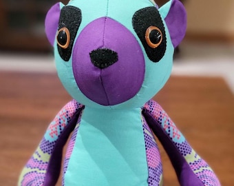 Patch the Pussycat - Funky Friends Stuffed Animal Pattern - Etsy