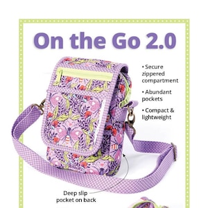On The Go 2.0 || ByAnnie Bag Pattern with Add-On Video