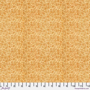 Tim Holtz Eclectic Elements Palette - Orange - Tiny Print || Orange Collection || Free Spirit Fabrics