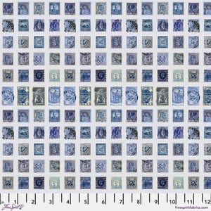 Tim Holtz Palette - Indigo Stamps || Indigo Collection || Free Spirit Fabrics