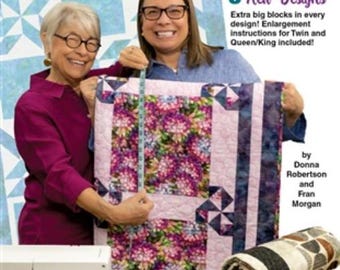 3-Yard Quilts BIG BLOCKS || Fabric Cafe || Pattern Book