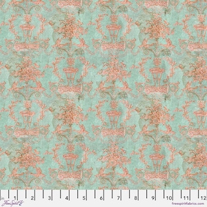 Tim Holtz Palette - Wallpaper || Teal Collection || Free Spirit Fabrics