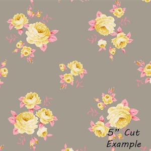 Mille Grey || Sunday Brunch - Grey/Yellow || Tilda Fabric