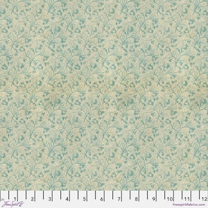 Tim Holtz Palette - Teal Tiny Print || Teal Collection || Free Spirit Fabrics