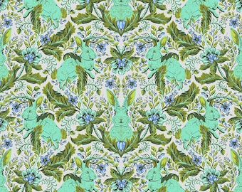 Hoppy Go Lucky - Starlight || Full Moon Forest II - Tula Pink 50th Fabric Collection || Quilting Cotton