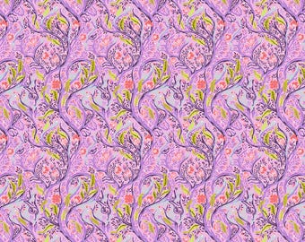 Branch Manager - Blossom || Full Moon Forest II - Tula Pink 50th Fabric Collection || Quilting Cotton