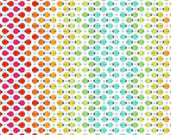 Painted Ladies - Glow || Tula Pink True Colors Minky || 60" Wide