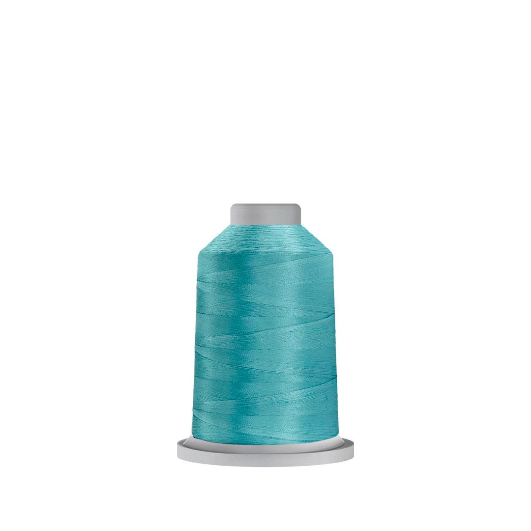 Turqiose Thread Glide - Light Turquoise - 40wt. || Thread || Embroidery - Etsy