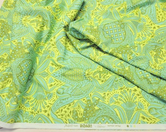 Tula Pink ROAR! // Regalo Rapt - Lima // Algodón para acolchado