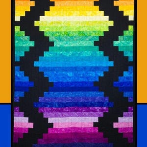 Accordion || Villa Rosa Designs || 2 1/2 Strip Friendly