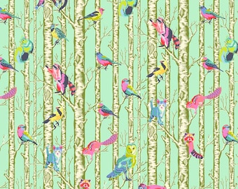 Family Tree - Enchanted || Full Moon Forest II - Tula Pink 50th Fabric Collection || Quilting Cotton