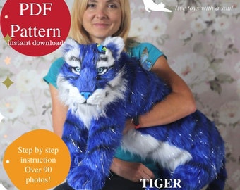 tiger stuffed animal pattern