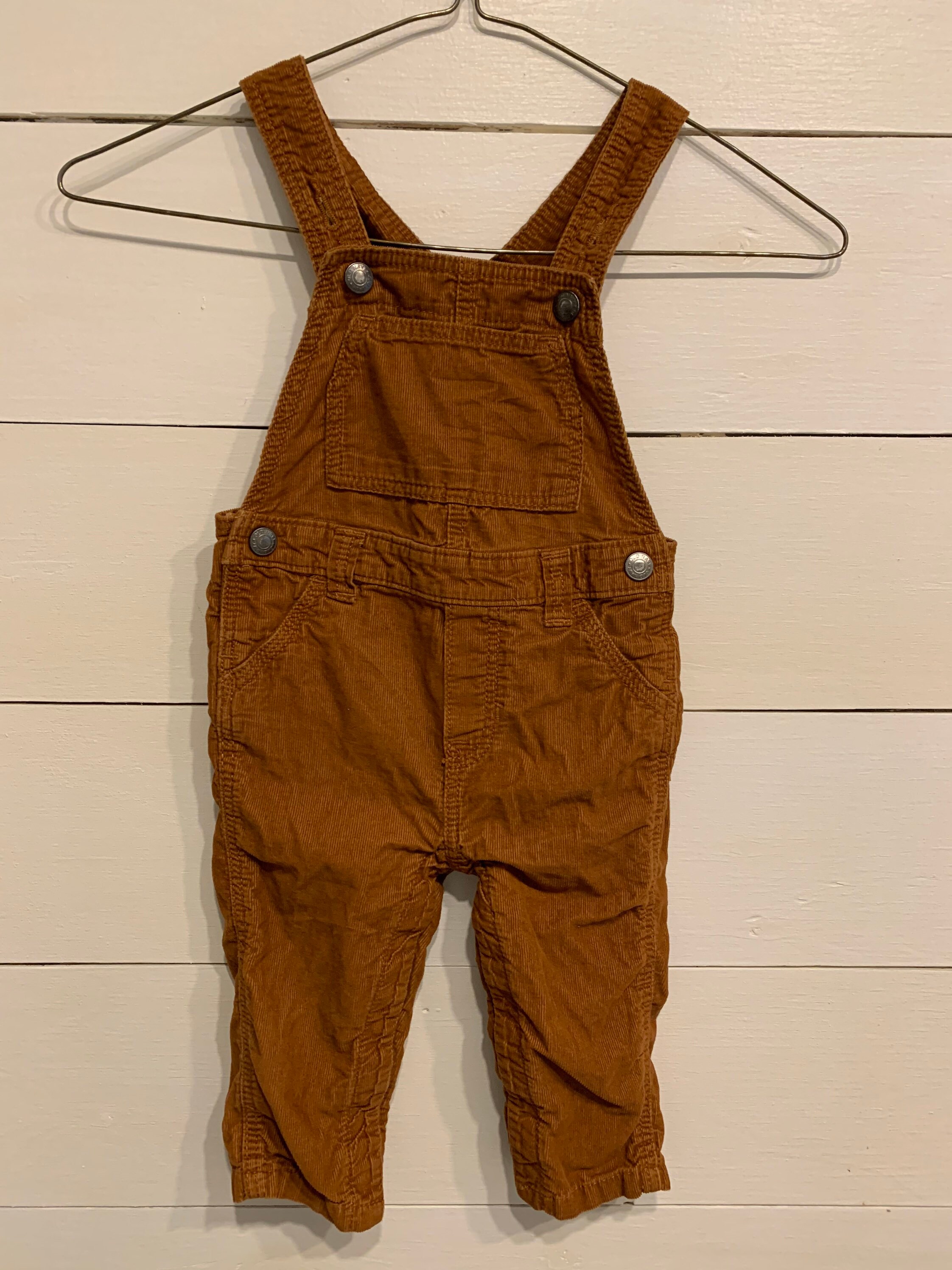 1218M Old Navy Brown Corduroy Overalls Etsy