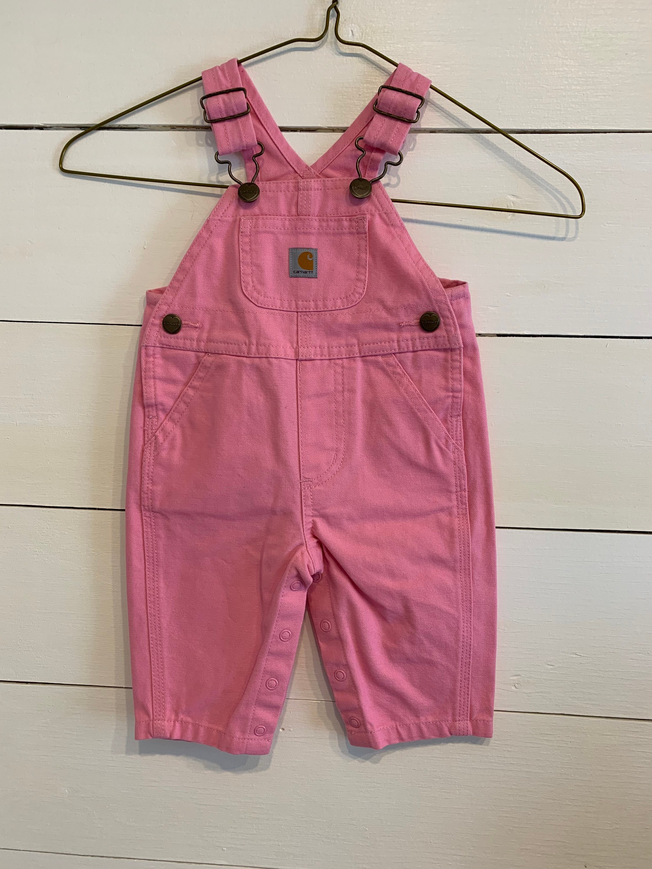 6M Carhartt Pink Overalls BNWT Etsy