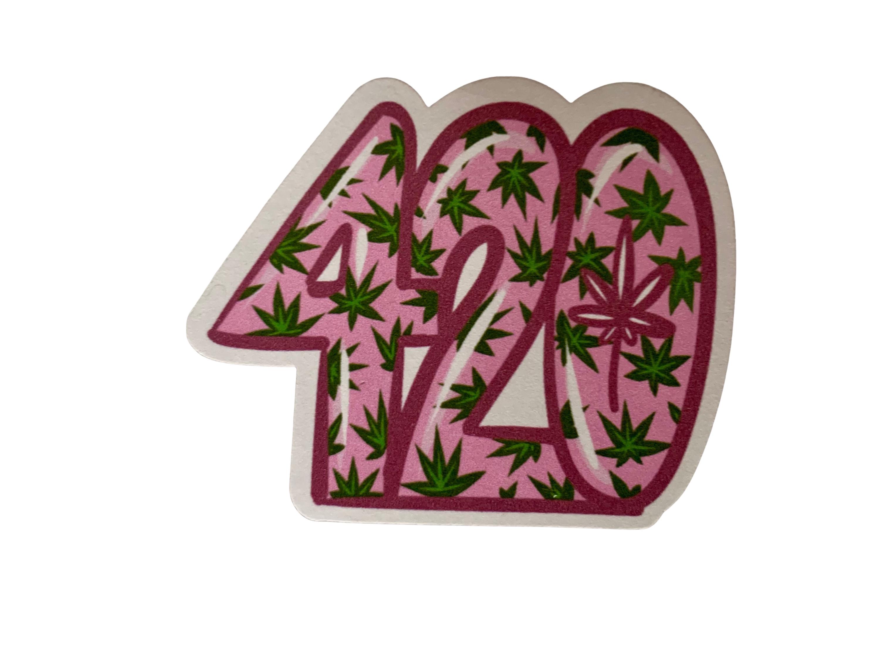 420 HOLOGRAPHIC STICKERS (sold Individually) - Etsy