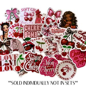 CHERRY STICKERS| Cherry Bomb *Sold Individually*
