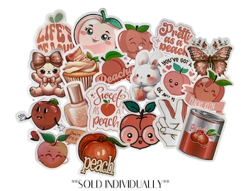 PERZIKSTICKERS (afzonderlijk verkocht) G