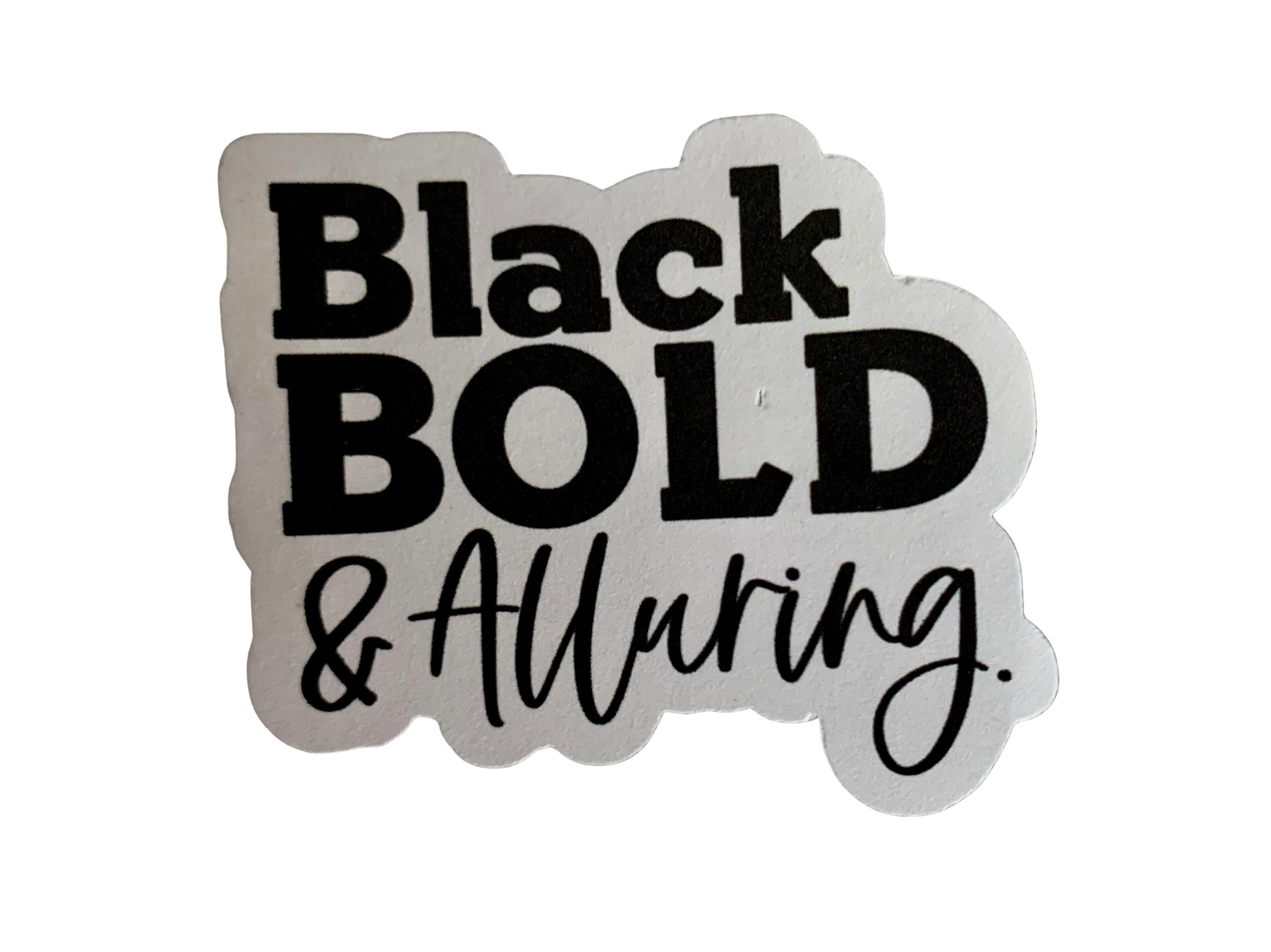 BLACK MONOCHROMATIC STICKERS (sold Individually) G - Etsy