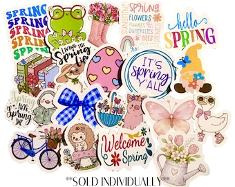 LENTESTICKERS| Lente (afzonderlijk verkocht) m