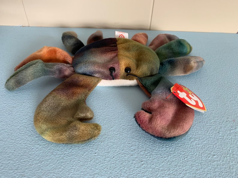 RARE & RETIRED Claude the Crab 1996 Beanie Baby Etsy
