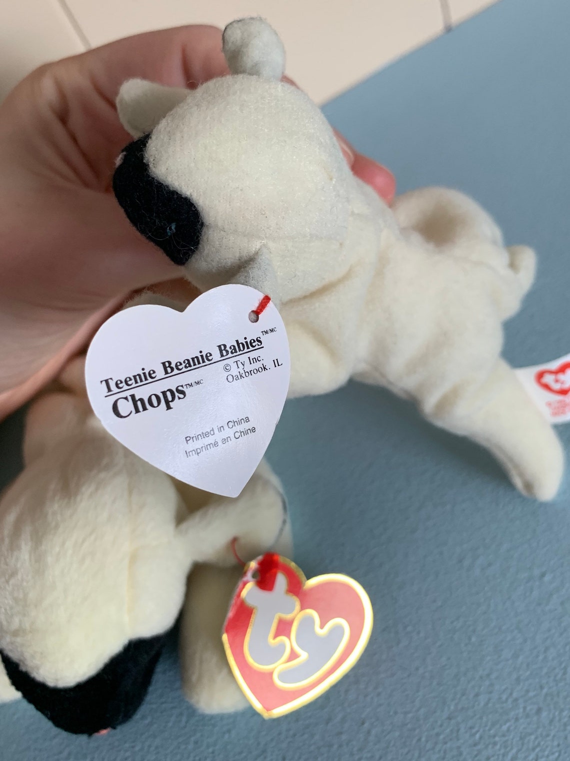 RETIRED Chops the Lamb 1993 1995 Beanie Babies Etsy