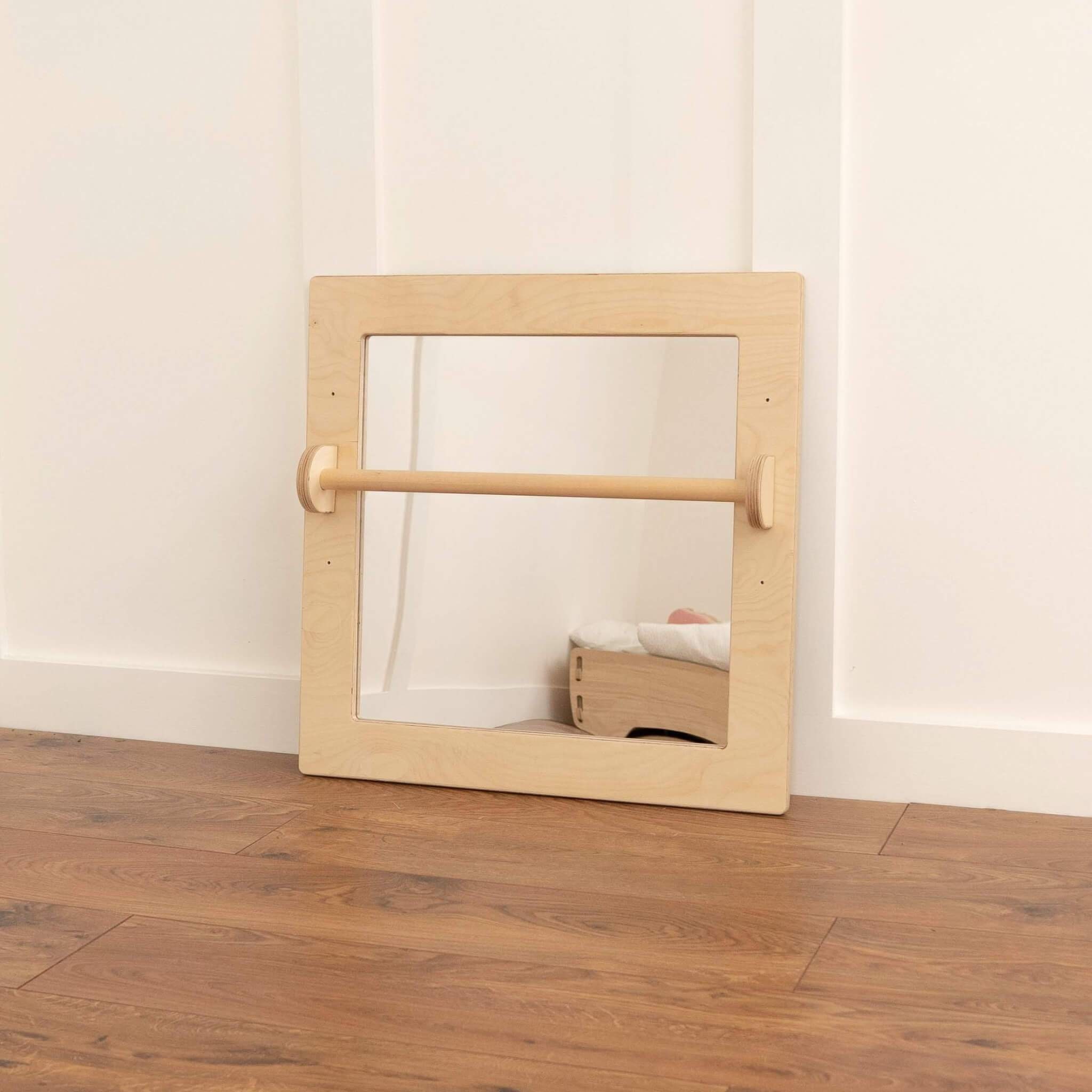 Baby Pullup Bar With Mirror Etsy