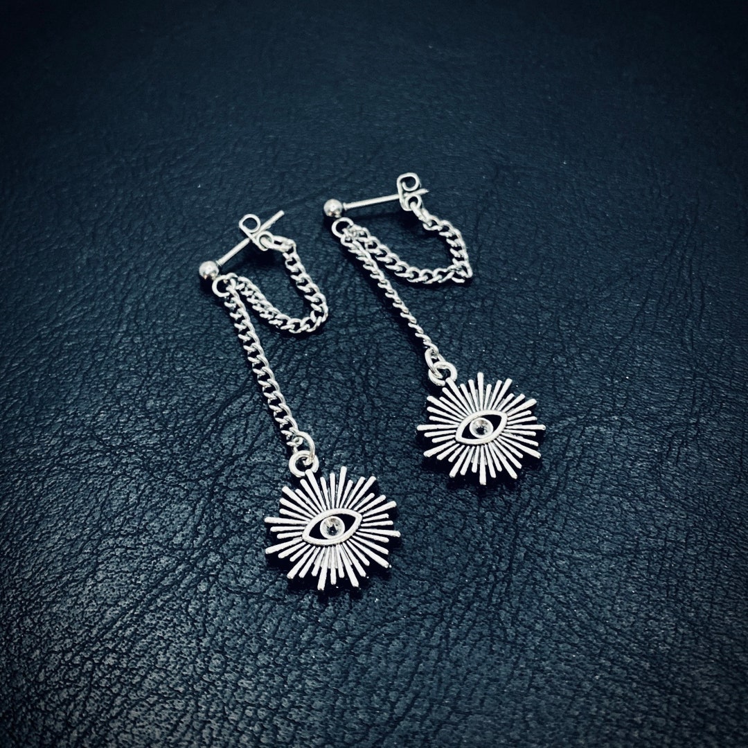 Santore Jewelry Evil Eye Chain Earring main image 0