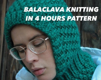 Balaclava Knitting In 4 Hours Pattern