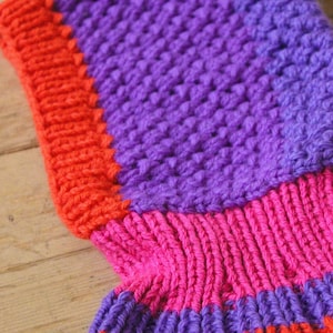 Multicoloured Demi season balaclava hat,mango socky balaclava knit beanie,knit helmet,knit hat,crochet balaclava image 3